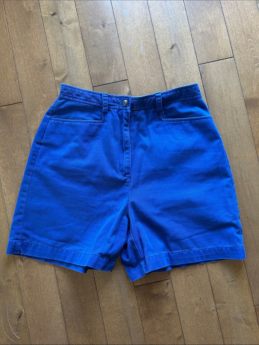 Vintage 90’s Liz Claiborne Royal Blue High-Waist Women’s Shorts